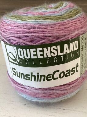 Sunshine Coast Queensland Collection Yarn Cake Superwash Merino Wool Bamboo #108